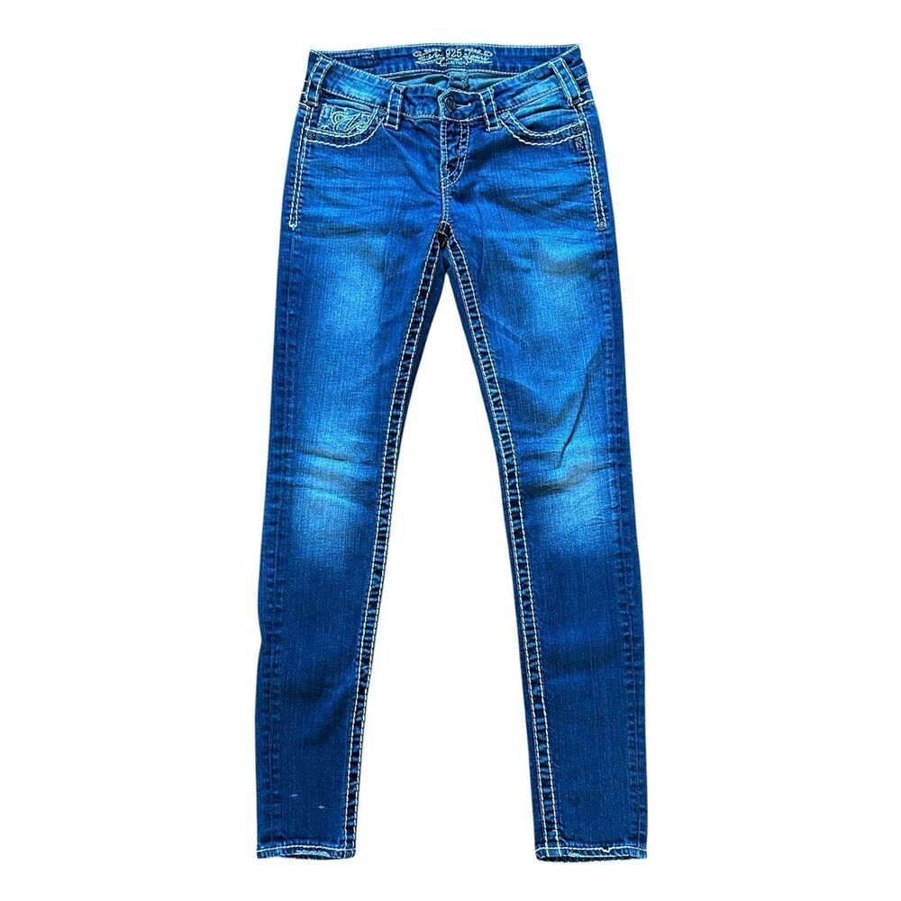 Silver Antique Collection The Dublin Skinny Jeans